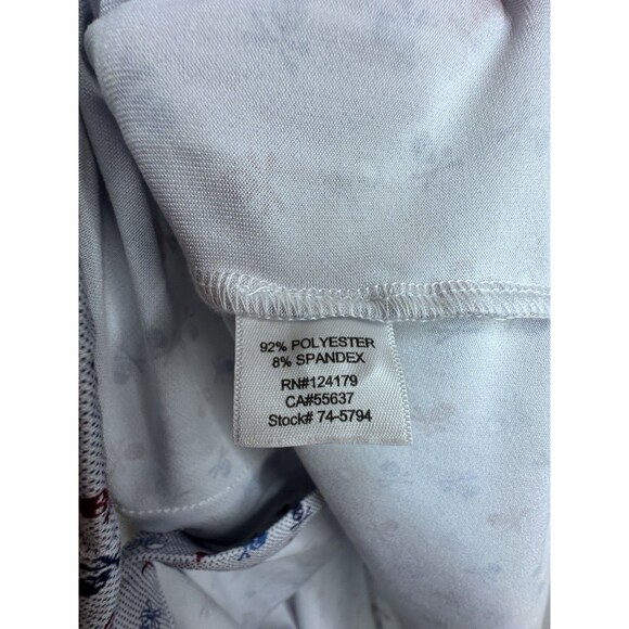 Mens SM Johnson & Murphy Skull Crossbones Collared Short Sleeve Performance Golf - Picture 9 of 10